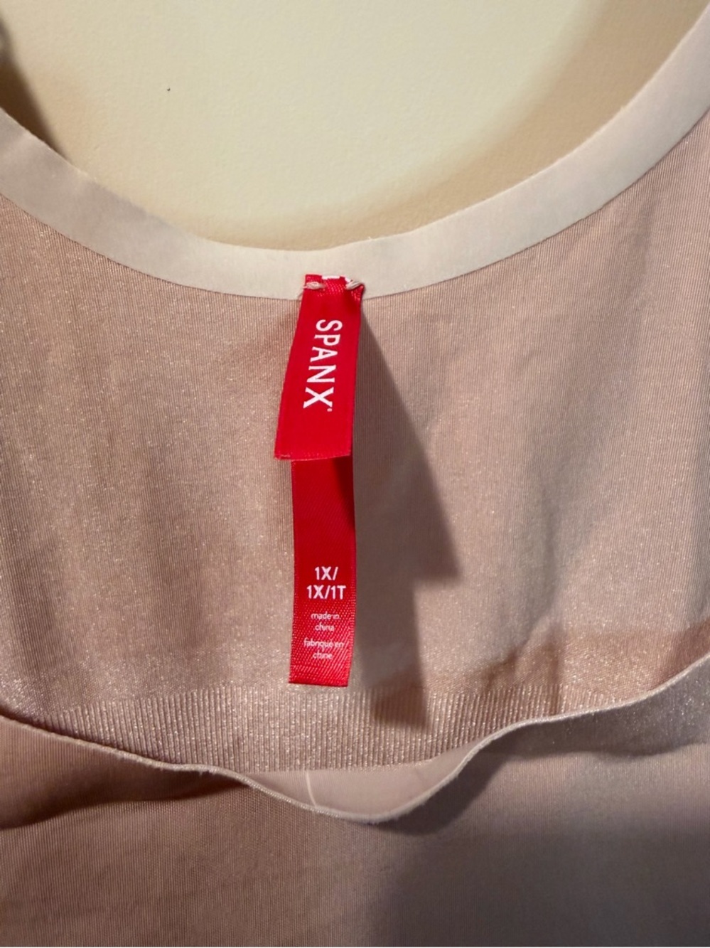 Spanx Oncore Mid Thigh Open Bust Bodysuit Womens 1X - Picture 2 of 3